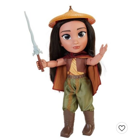 Disney Raya and the Last Dragon 14" Inch Raya Warrior Poseable Doll - Picture 1 of 8
